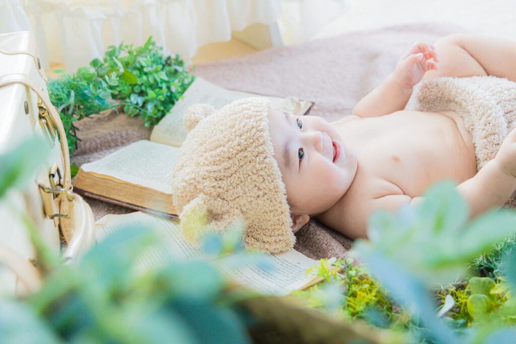 ハーフバースデーの写真