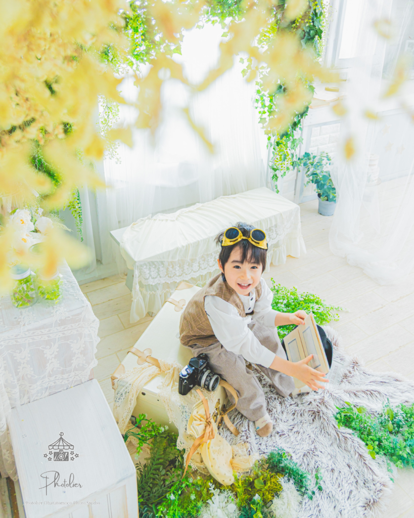 笑顔の誕生日写真フォトリエ小畑トモコ写真スタジオ仙台宮城
