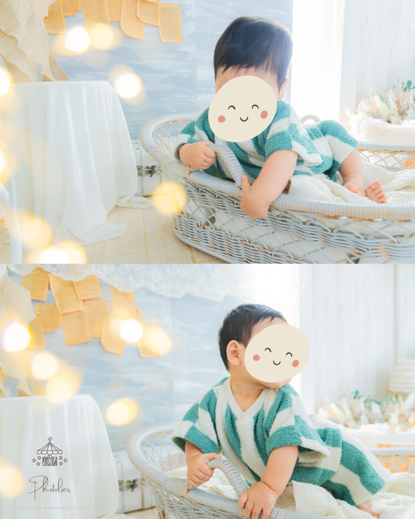 笑顔の誕生日写真フォトリエ小畑トモコ写真スタジオ仙台宮城